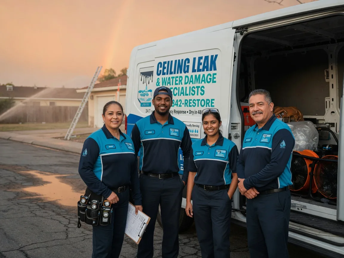 Ceiling Leak Cleanup company in Fairdale, ND